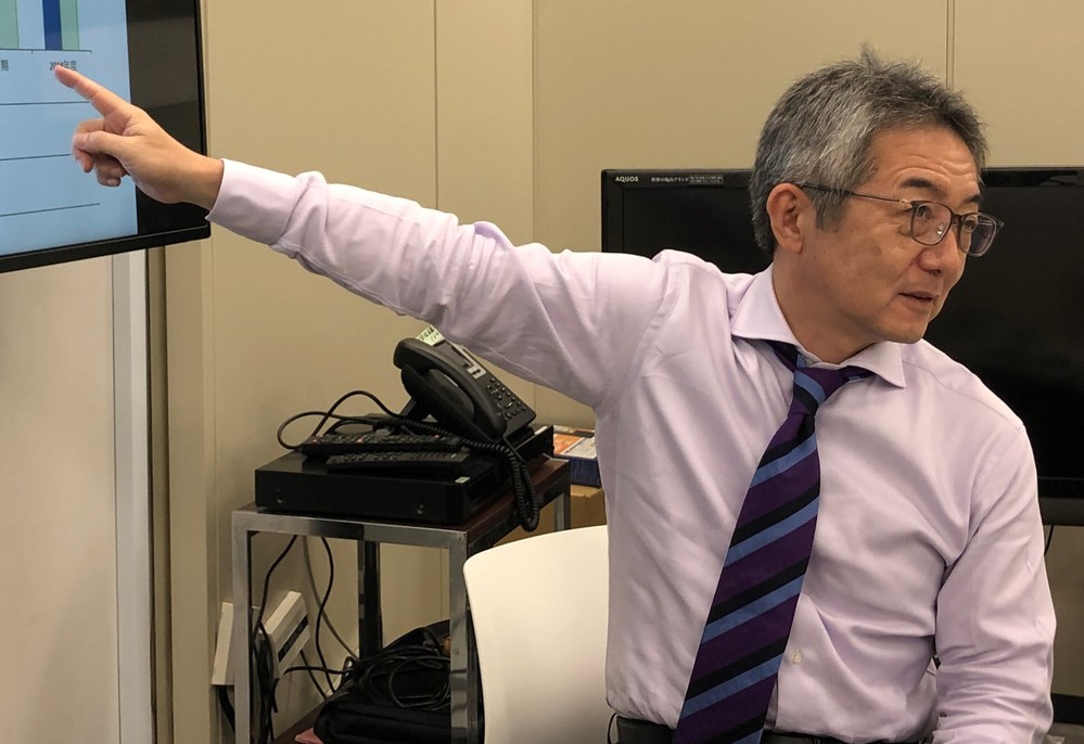嶋田正男社長は「赤字で社内には閉塞感が蔓延していた」と明かす