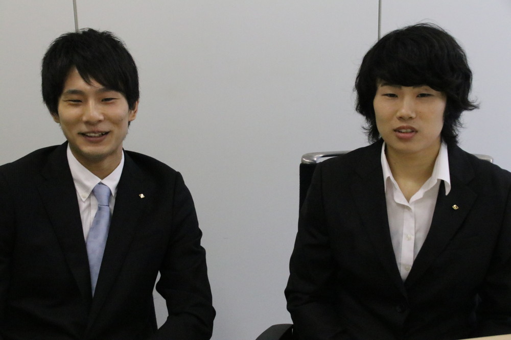 大応援団の声援に応えるのが「仕事」 でも「名前」で呼ばれると恥ずかしい（山九 大石栞菜さん、大石利樹さん） 前編