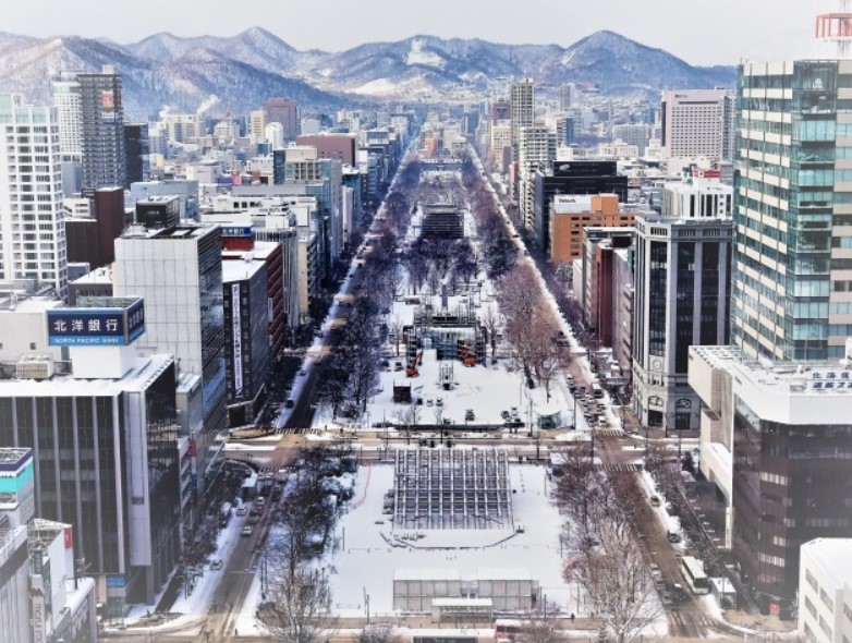 中国人観光客が多く訪れて感染を広げた札幌市大通公園