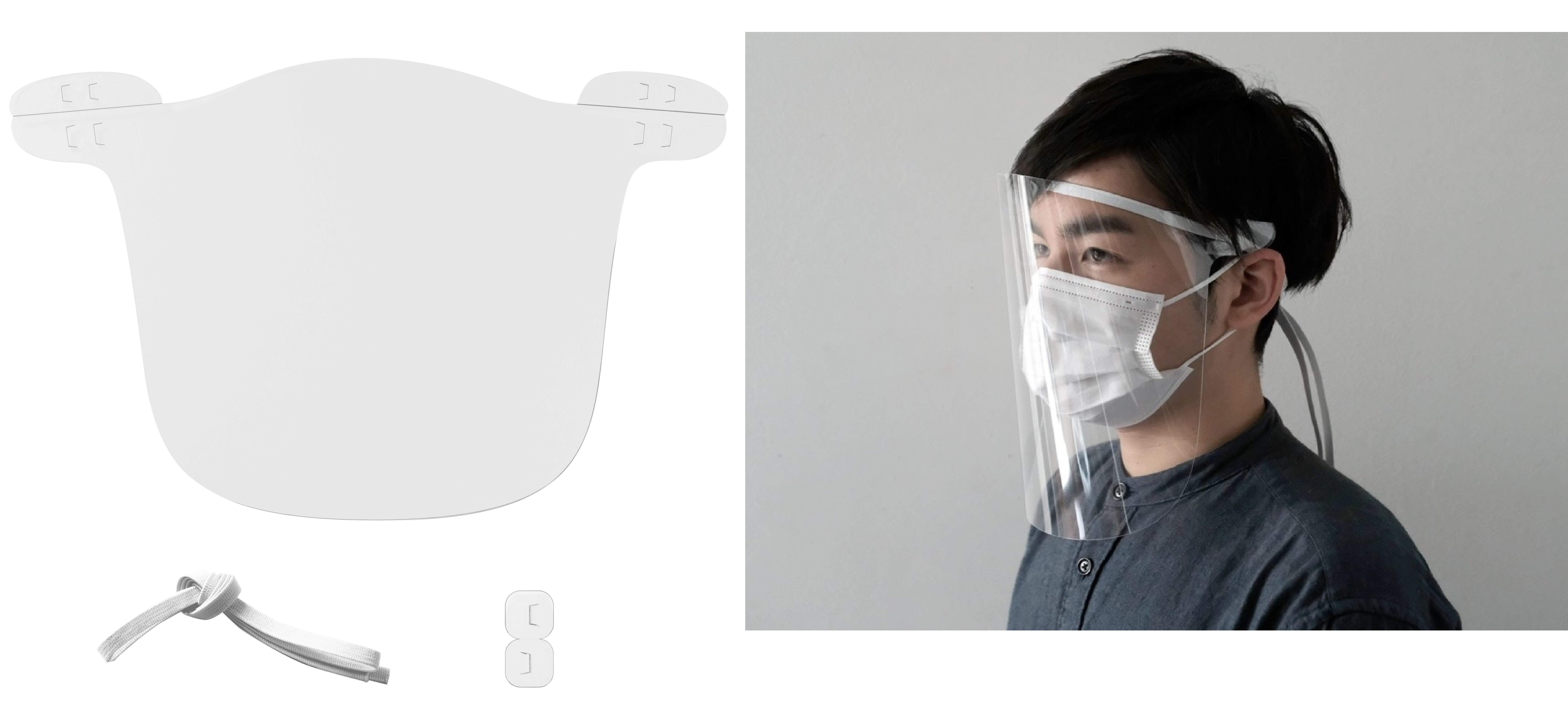 自分で組み立てる石川樹脂工業のフェイスシールド