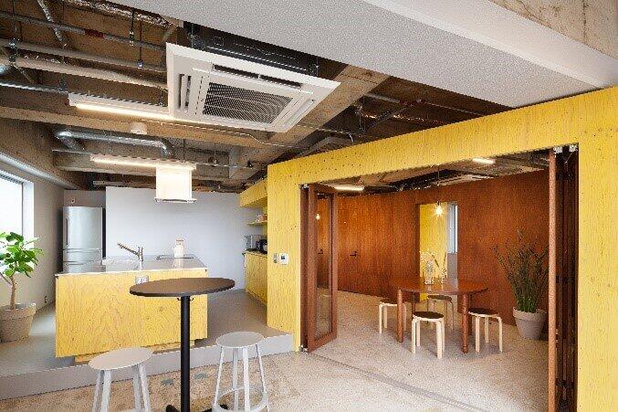 「Tner」の3階に設けられたシェアキッチン・ダイニング