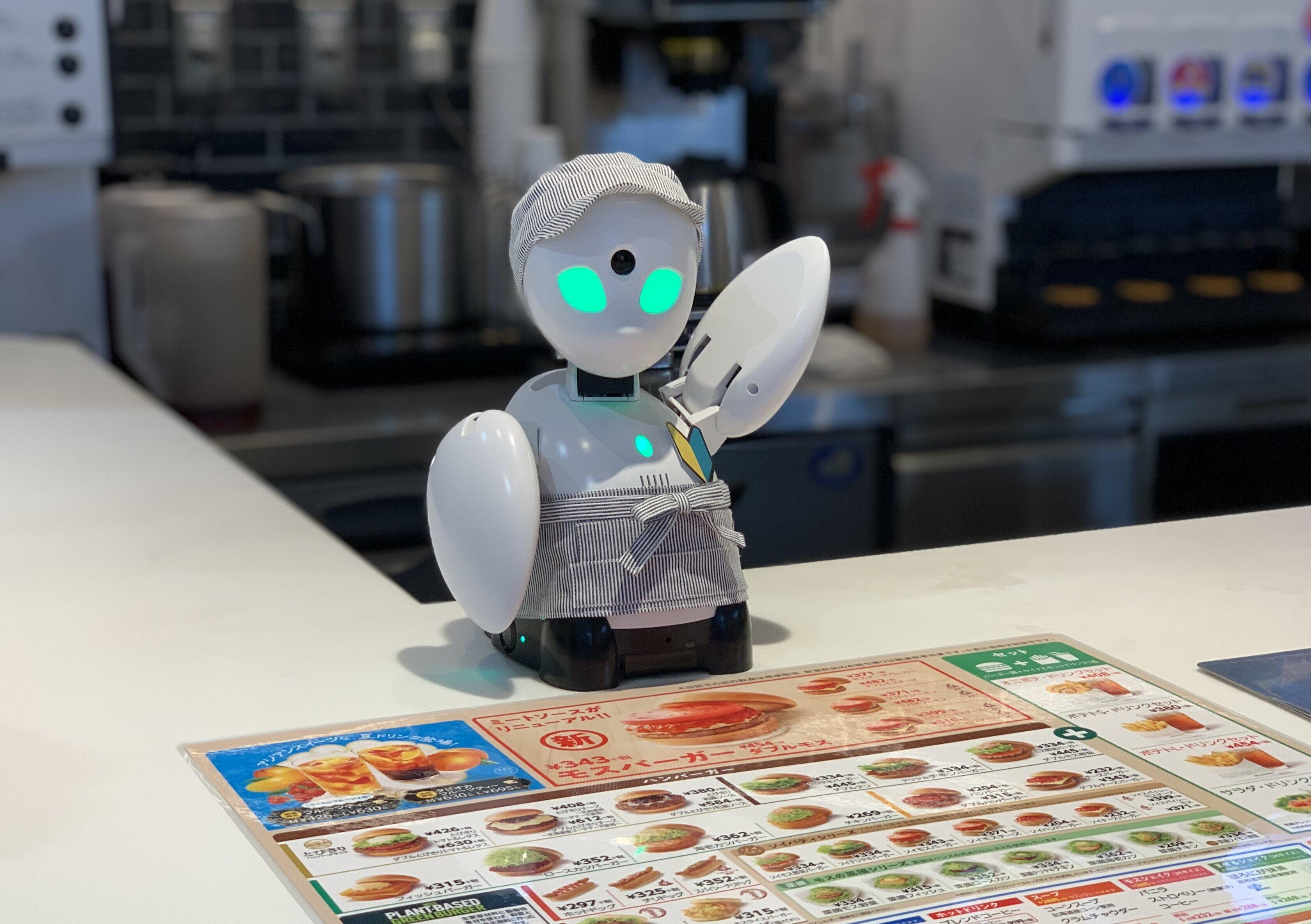 【コロナに勝つ！ ニッポンの会社】モスバーガーの挑戦　分身ロボットが「ご注文は？」 リモートレジも模索