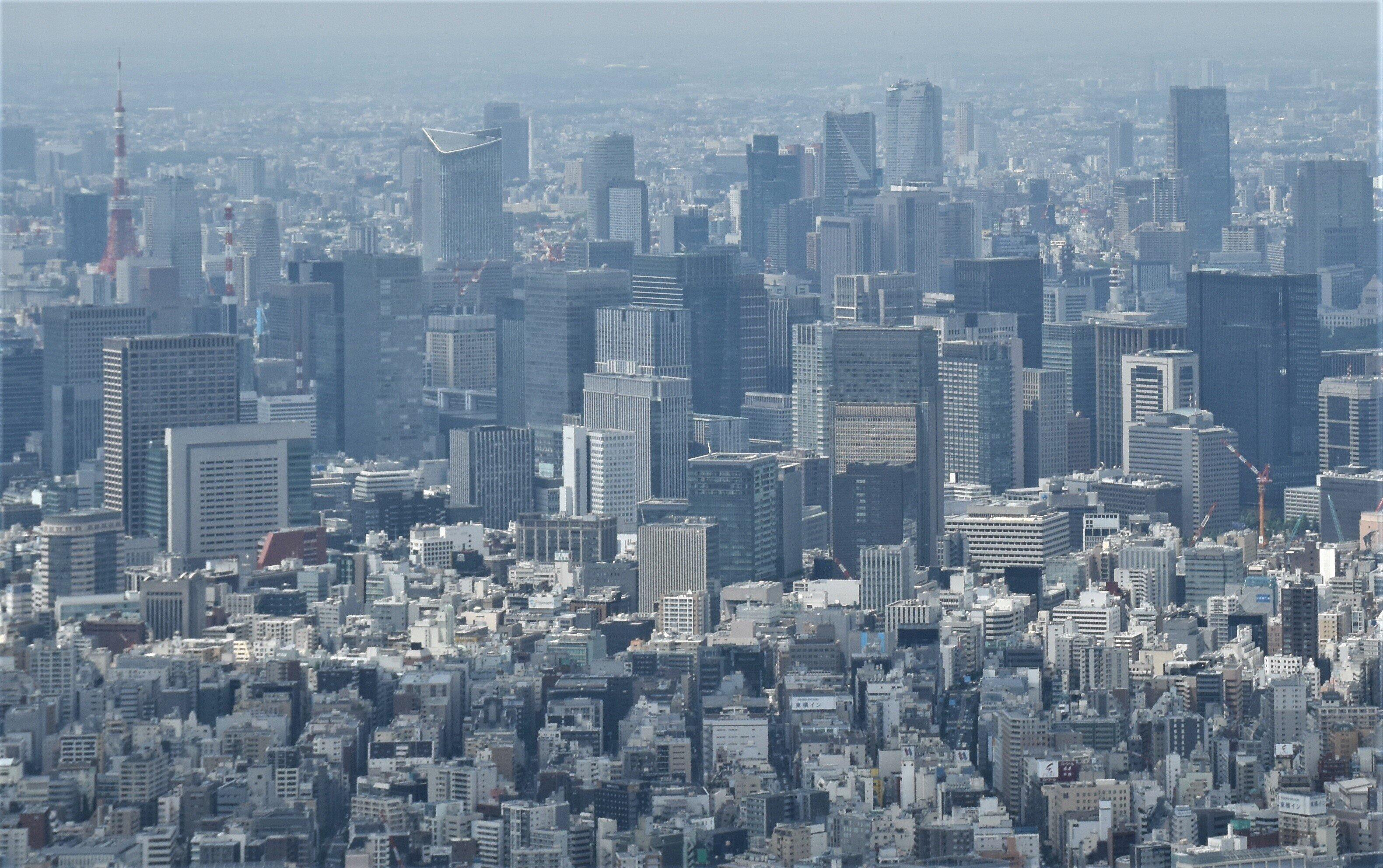 東京ビジネス地区のフィス空室率は5か月連続で上昇