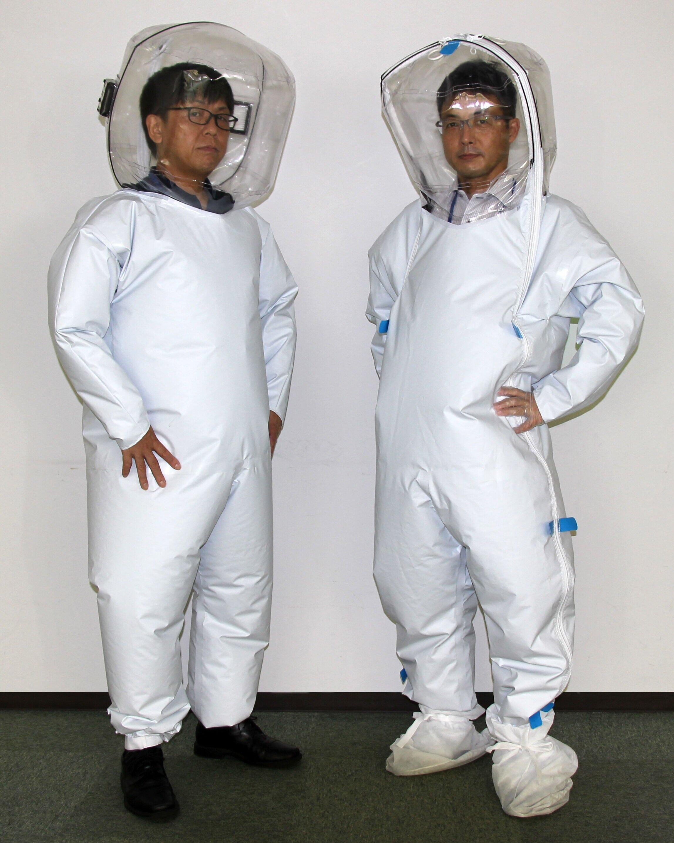 【コロナに勝つ！ ニッポンの会社】新たな防護服は「宇宙服」！？　医療用と見舞い用を開発