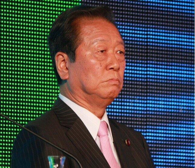 「残酷な物言い」と麻生氏を批判した小沢一郎氏（2016年撮影）