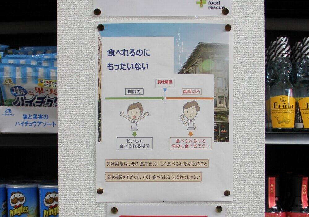 店舗内にはこんな掲示が！