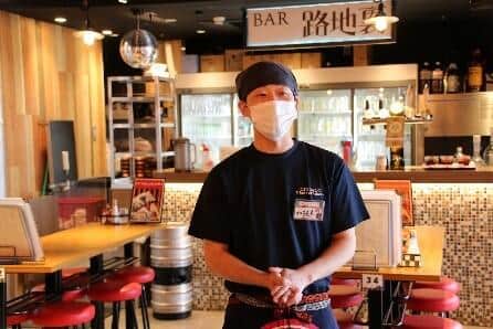 ギンダコハイボール横丁 東銀座店の橋本さん