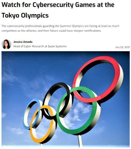「裏オリンピック」の戦いに注目するサイバー・セキュリティのニュースサイト「ダークリーディング」（7月5日付）