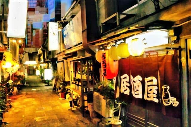 飲み屋街に賑わいが戻るのはいつのことか