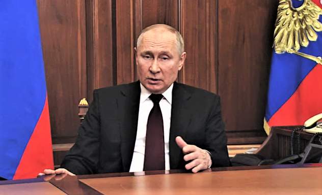ロシアのプーチン大統領のウクライナ侵攻以来、サイバー攻撃が急増（ロシア大統領府公式サイトより）
