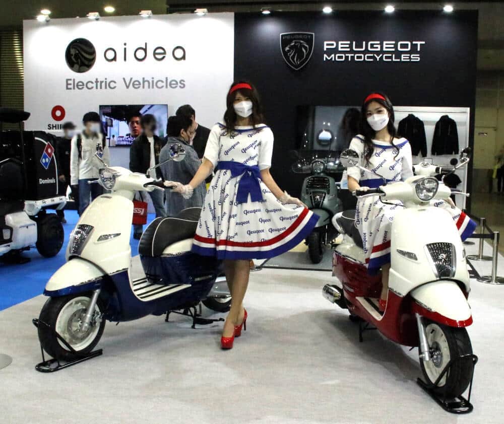 国内第5のバイクメーカー「アイディア」、話題のEVバイク出展！ 3年ぶり開催「東京モーターサイクルショー」
