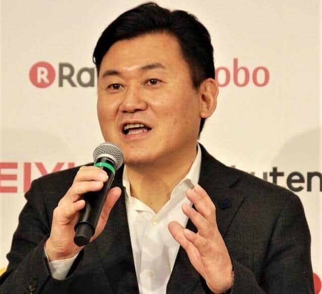「ぶっちゃけ」発言で物議を醸す三木谷浩史・楽天グループ会長兼社長（2018年1月撮影）