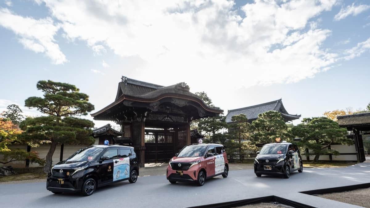 日産の軽EV「サクラ」、タクシーに！...京都で運行開始 全国へ広まるか？ 気になるのは、電池の耐久性