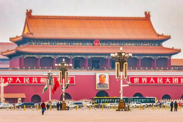 感染のピークは過ぎたと言われる北京市（天安門広場前）