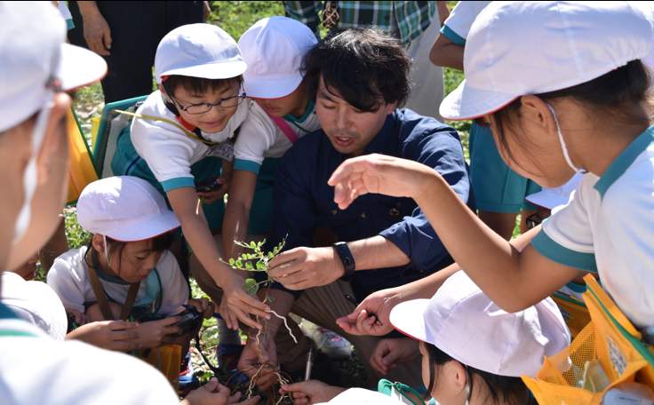全国で環境教育を実施（提供：西野文貴さん）