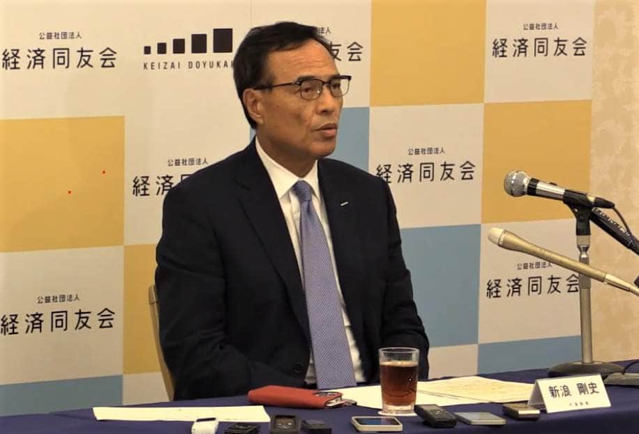 新浪剛史・経済同友会代表幹事（Youtube経済同友会チャンネルより）