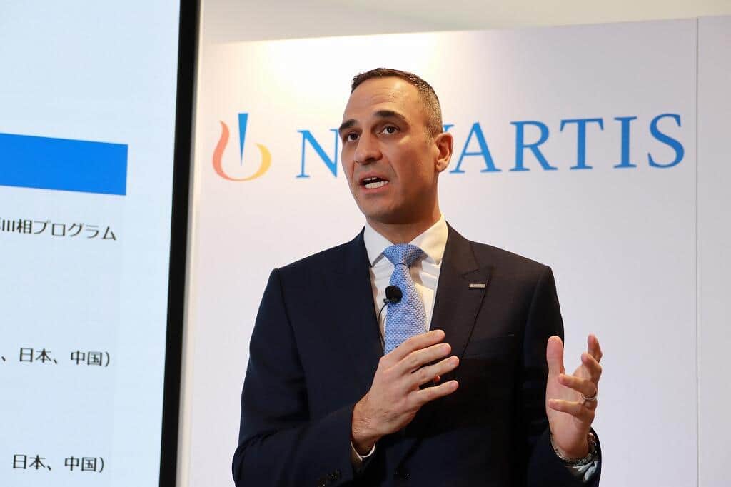 製薬大手ノバルティスファーマ、新社長が就任後初の会見　「革新的な医薬品を患者へ」今後の事業戦略とは