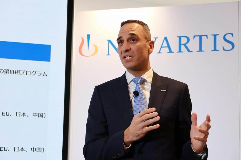 ノバルティスファーマのジョンポール・プリシーノ代表取締役社長