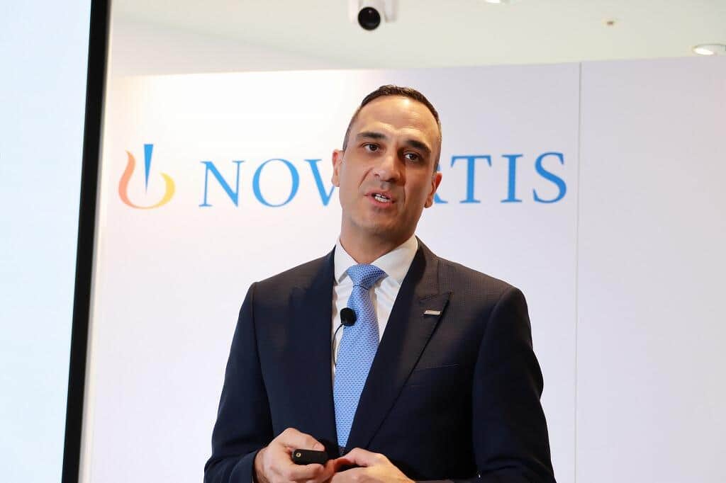 ノバルティスファーマのジョンポール・プリシーノ代表取締役社長