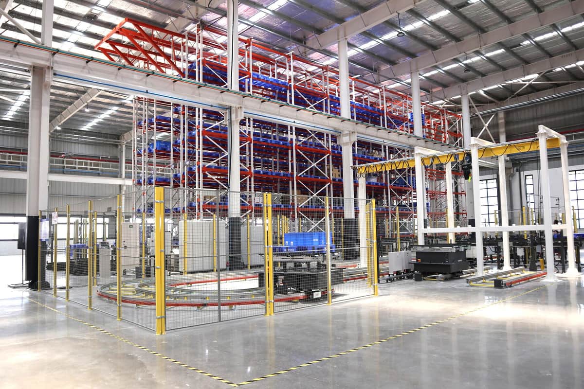 新工場内の様子