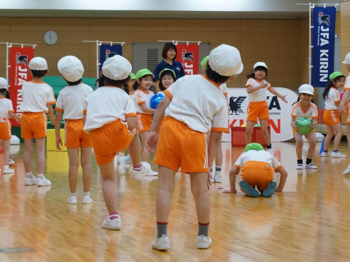 「キリンキッズケア」新運動プログラム発表会（2025年7月2日撮影）