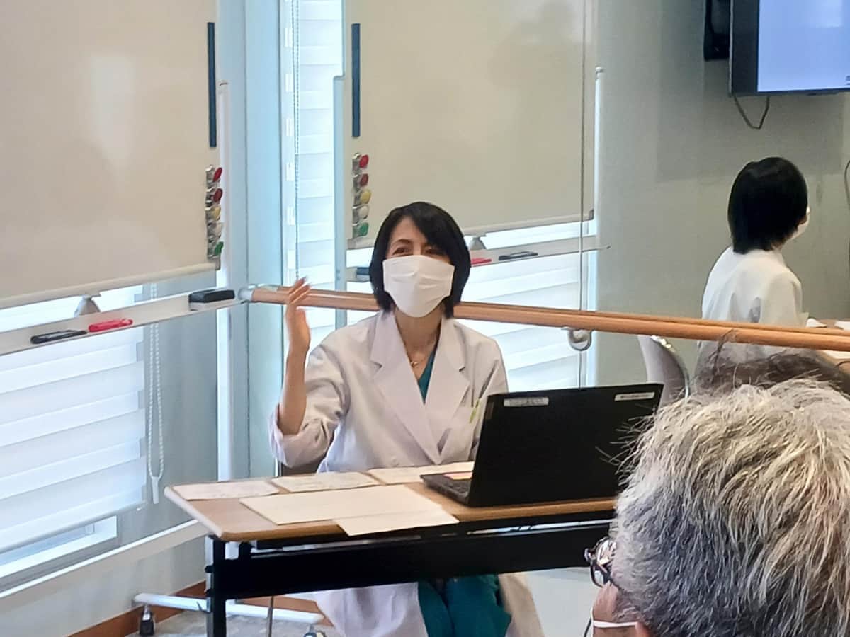 朝日生命成人病研究所附属医院 大西由希子医師（2025年7月28日撮影）