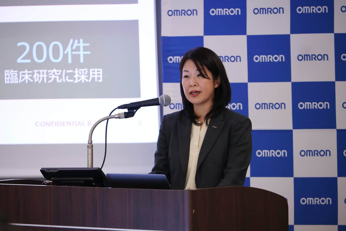 オムロン ヘルスケア　代表取締役社長　岡田歩氏