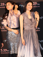 「ラスト・ブラッド」試写会　チョン・ジヒョンと小雪が挨拶