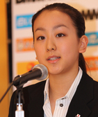 真央「いい演技で締めくくる」　フィギュア国別対抗戦会見で