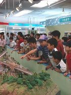 全長40メートルを鉄道模型が走る　銀座で模型ショウ