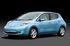 フル充電で160キロ走行　日産の「リーフ」