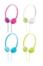 女性向けカラフル・ポップなヘッドホン
