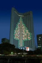 今年もあのホテルでXマスイルミネーション始まる