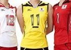 全日本女子バレーに「切れ込み」入りユニフォーム