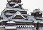 熊本城の雄姿を再現　144分の1スケールのプラモ