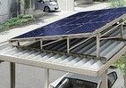 メンテナンスも楽チン　カーポートの屋根で「太陽光発電」