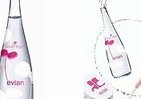「エビアン」限定デザイナーズボトル　2012年は「クレージュ」とコラボ