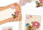 「ワンピースご当地レターセット～チョッパーバージョン～」　18日から郵便局で店頭販売