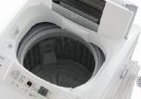 「最短10分」洗浄力も高い、6kg全自動洗濯機