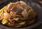 濃厚味噌ダレ絡めた「ホルモンうどん」