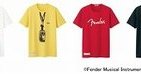 ユニクロ、楽器メーカー「フェンダー」とコラボT