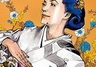 石川さゆりが着物姿で「ジョジョ立ち」ッ！　「荒木飛呂彦」作画、う…美しすぎます！