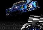 レースカーのような時計　「スバル」とコラボ、国内300本限定