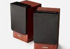ウッドボディーで「自然な響き」　ブルートゥース対応スピーカー