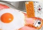 ベーコンエッグから呼び出し音が?!　iPhone5用「奇抜なケース」