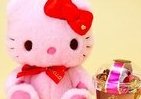 チョコと一緒にぬいぐるみも　バレンタイン限定「ハローキティ×GODIVA」