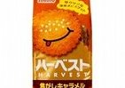 生地にも表面にも「キャラメル」　東ハト「ハーベスト焦がしキャラメル」