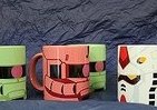 飲めば大気圏突入だ　ガンダム限定フェイスマグ
