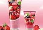 甘すぎないベリーの香りまとう　うるおい成分配合「ボディミルク」