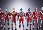 7つの技だ！ウルトラマンギンガ　7体の人形で表現